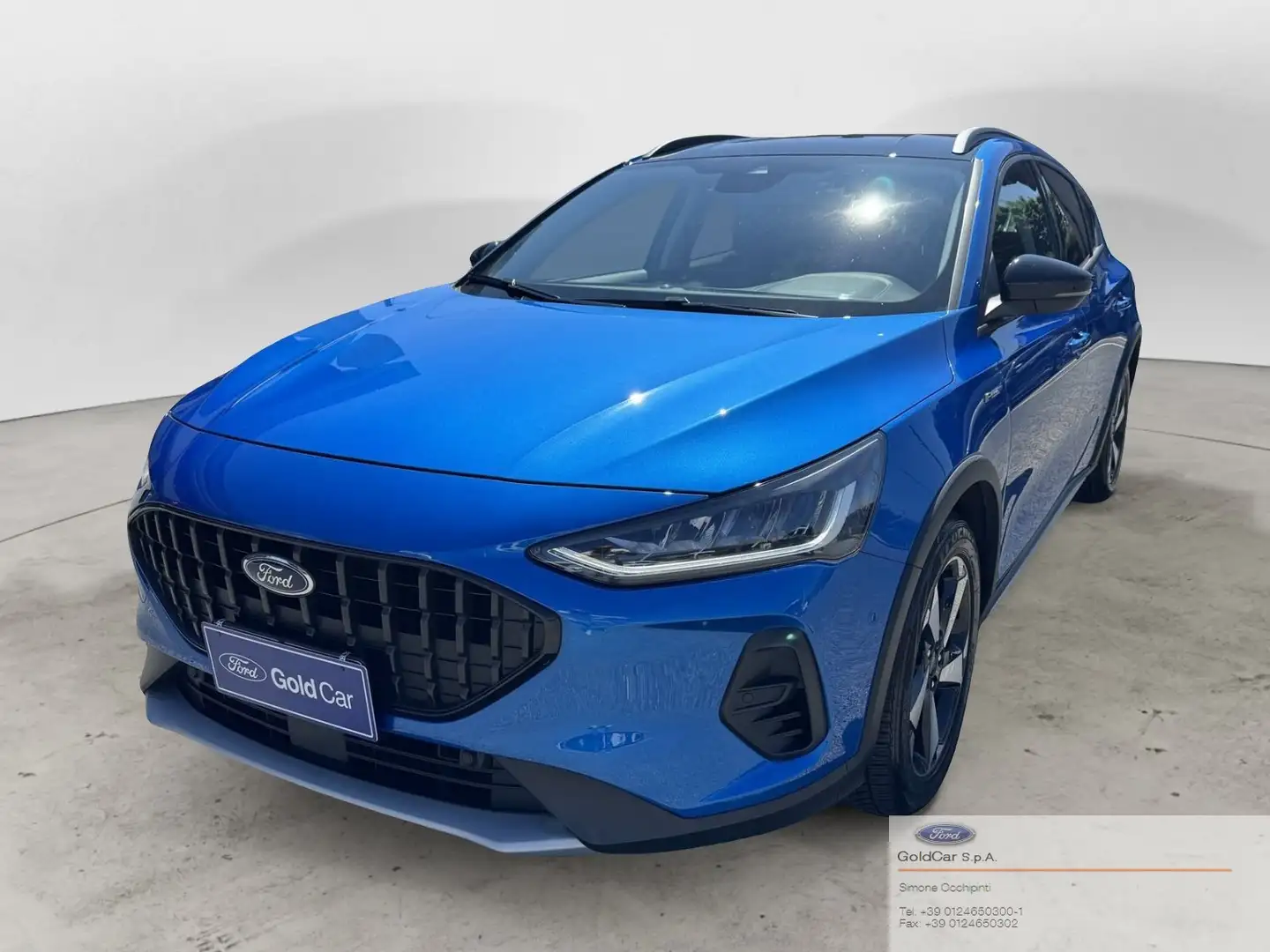 Ford Focus Focus 1.0 EcoBoost Hybrid 125 CV 5p. Active X Blauw - 1