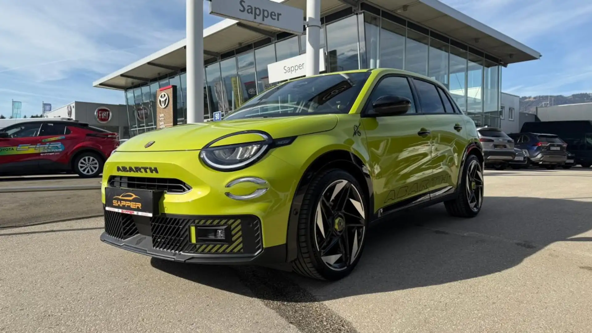 Abarth 600e 600 E Scorpionissima Grün - 2