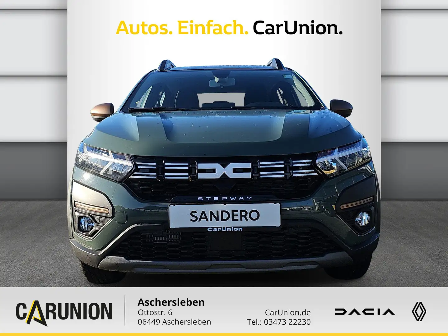 Dacia Sandero Stepway Extreme+ TCe 110 Navi PDC Klima Gris - 2
