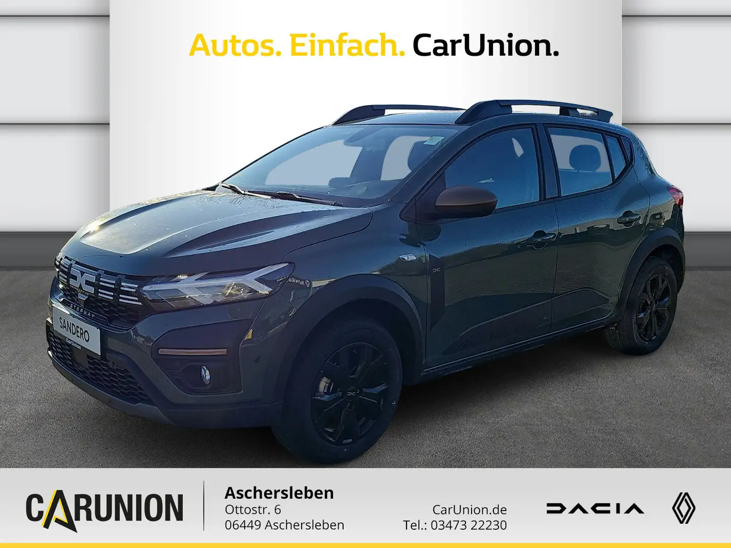 Dacia Sandero Stepway Extreme+ TCe 110 Navi PDC Klima Grau - 1