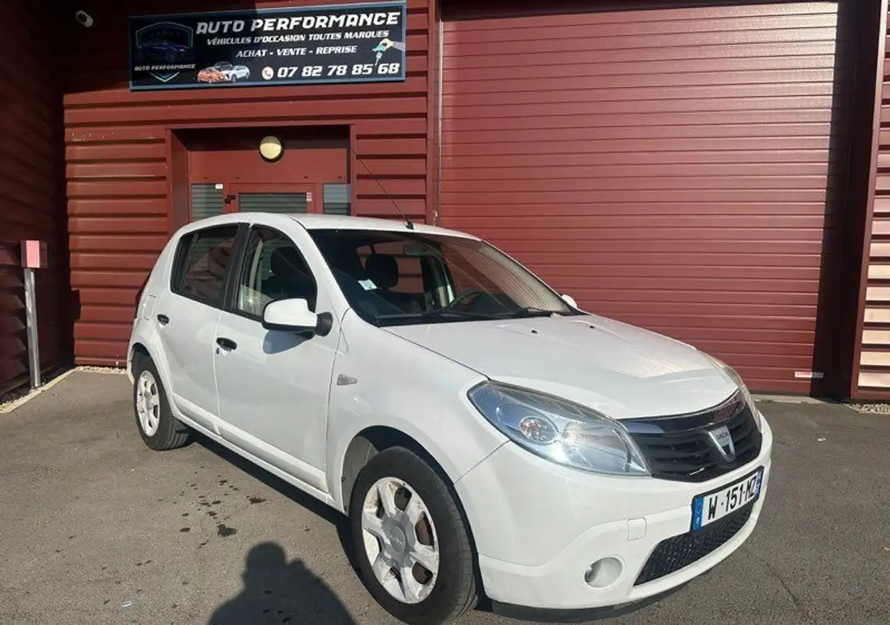 Dacia Sandero sandera gpl 1.4 mpi 65 cv 75000km 2008 7