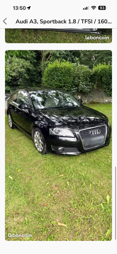 Audi A3 1.8i TFSI S Line S-Tronic A