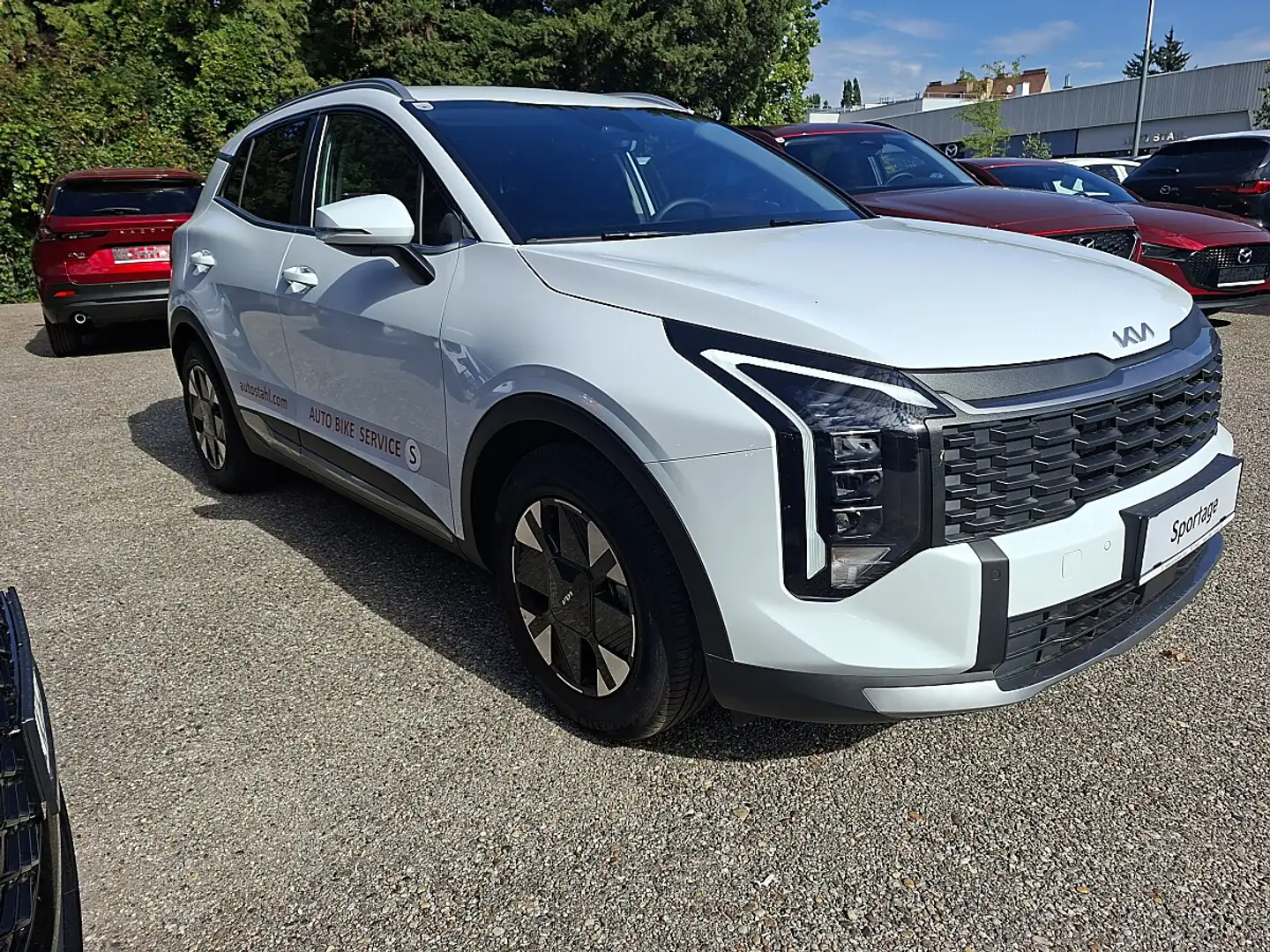 Kia Sportage 1,6 TGDI Silber DCT AUTO STAHL WIEN 21 Casa White Weiß - 2