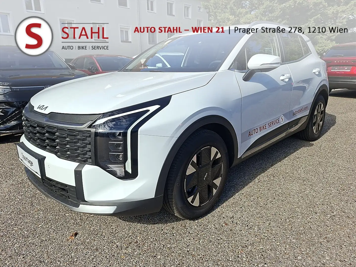 Kia Sportage 1,6 TGDI Silber DCT AUTO STAHL WIEN 21 Casa White Weiß - 1