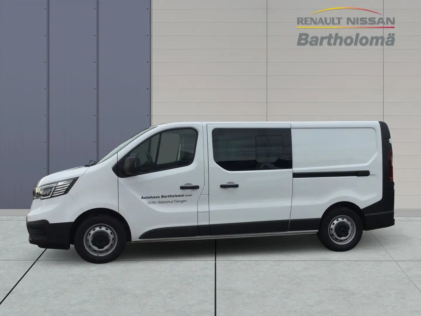 Renault Trafic L2H1 Doka 3,0t Komfort 6.Sitzer Weiß - 2
