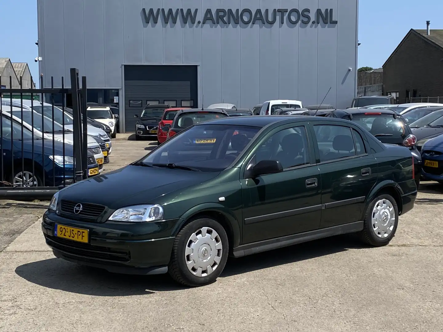 Opel Astra 1.6 8V Edition 4-DEURS, AIRCO IJSKOUD, APK 16-06-2 Groen - 1