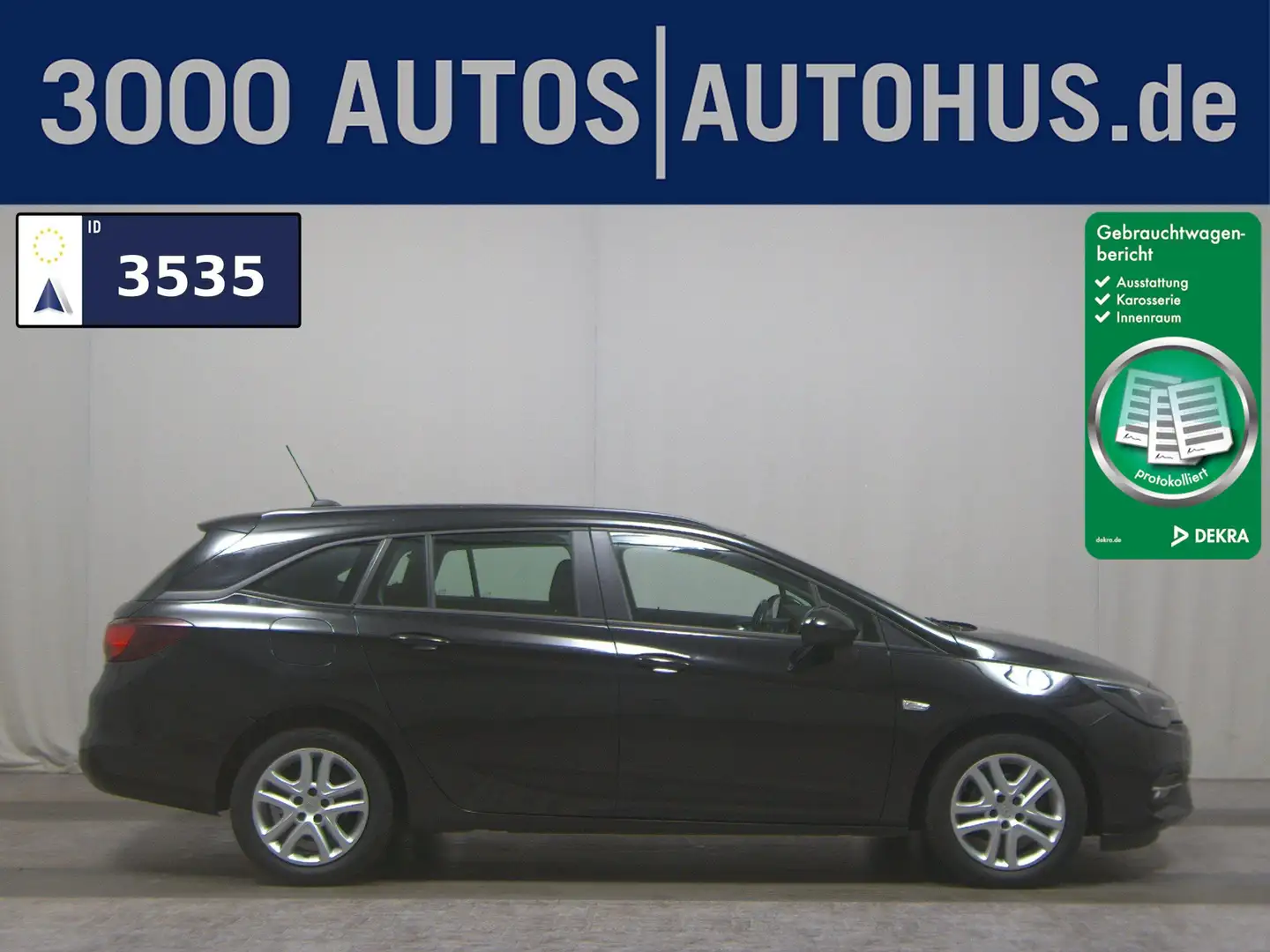 Opel Astra ST 1.5 D Business Ed. Navi LED RFK Shz Schwarz - 1