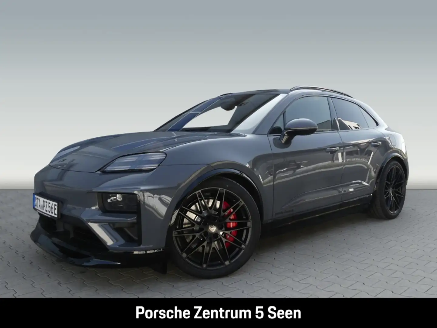 Porsche Macan Turbo, BURMESTER, PANO, CHRONO, MATRIX-LED Gris - 1