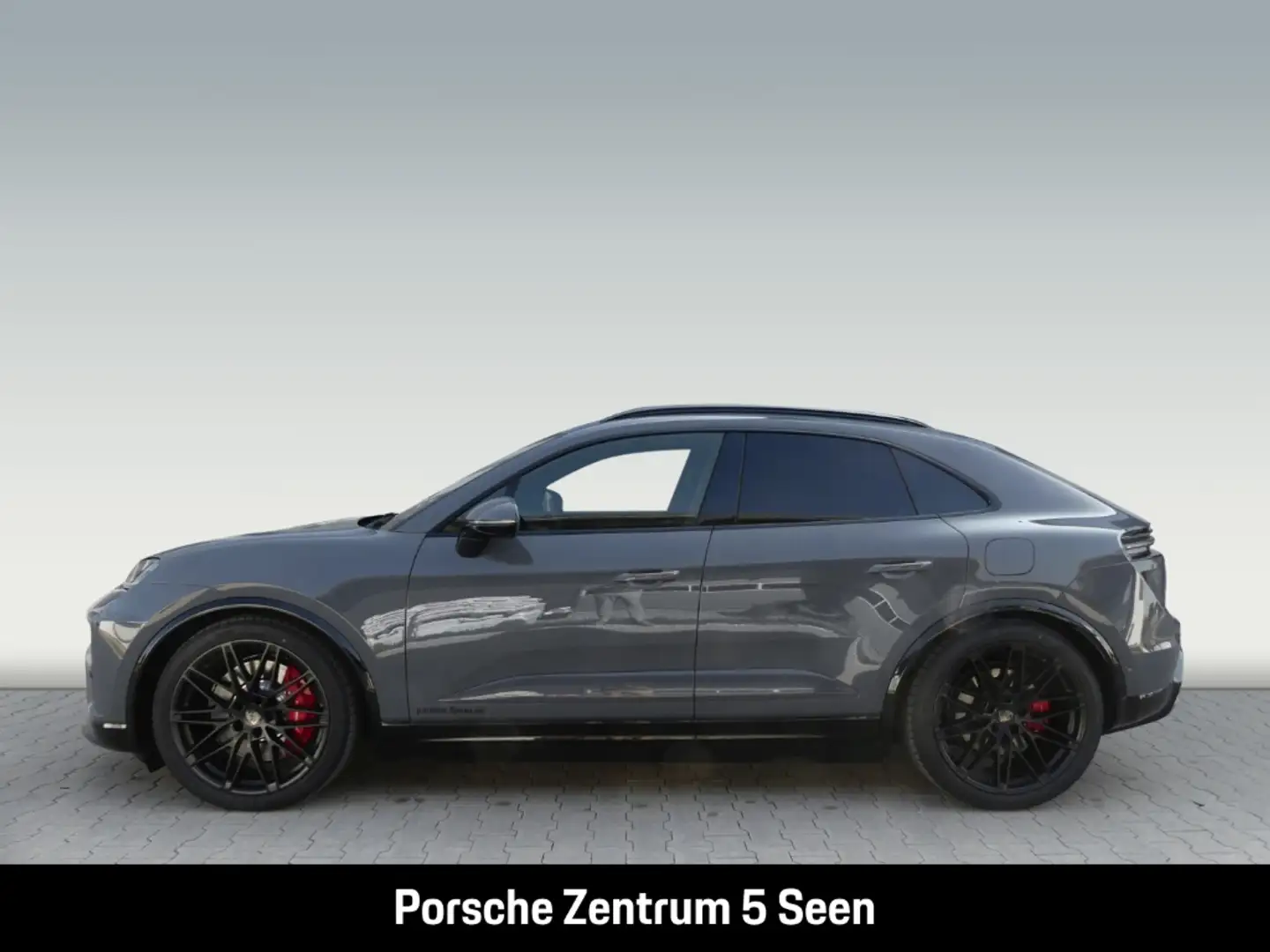 Porsche Macan Turbo, BURMESTER, PANO, CHRONO, MATRIX-LED Gris - 2