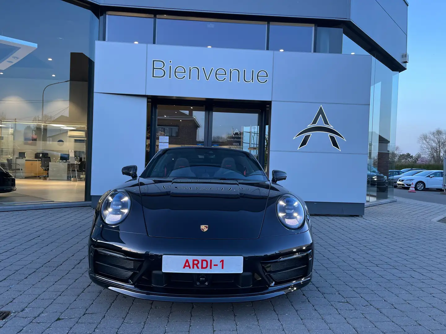 Porsche Targa 911 4 GTS 3.0 Bi-Turbo PDK *GARANTIE*1ER PROP* Negro - 2
