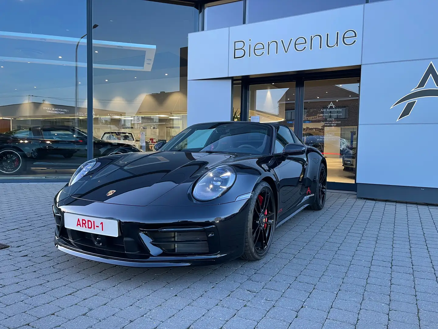 Porsche Targa 911 4 GTS 3.0 Bi-Turbo PDK *GARANTIE*1ER PROP* Negro - 1