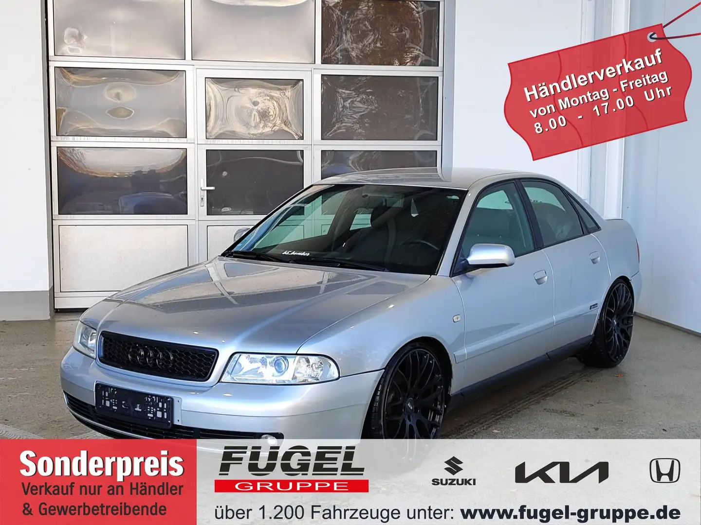 Audi A4 Lim. 1.6 Klimaaut. Argent - 1