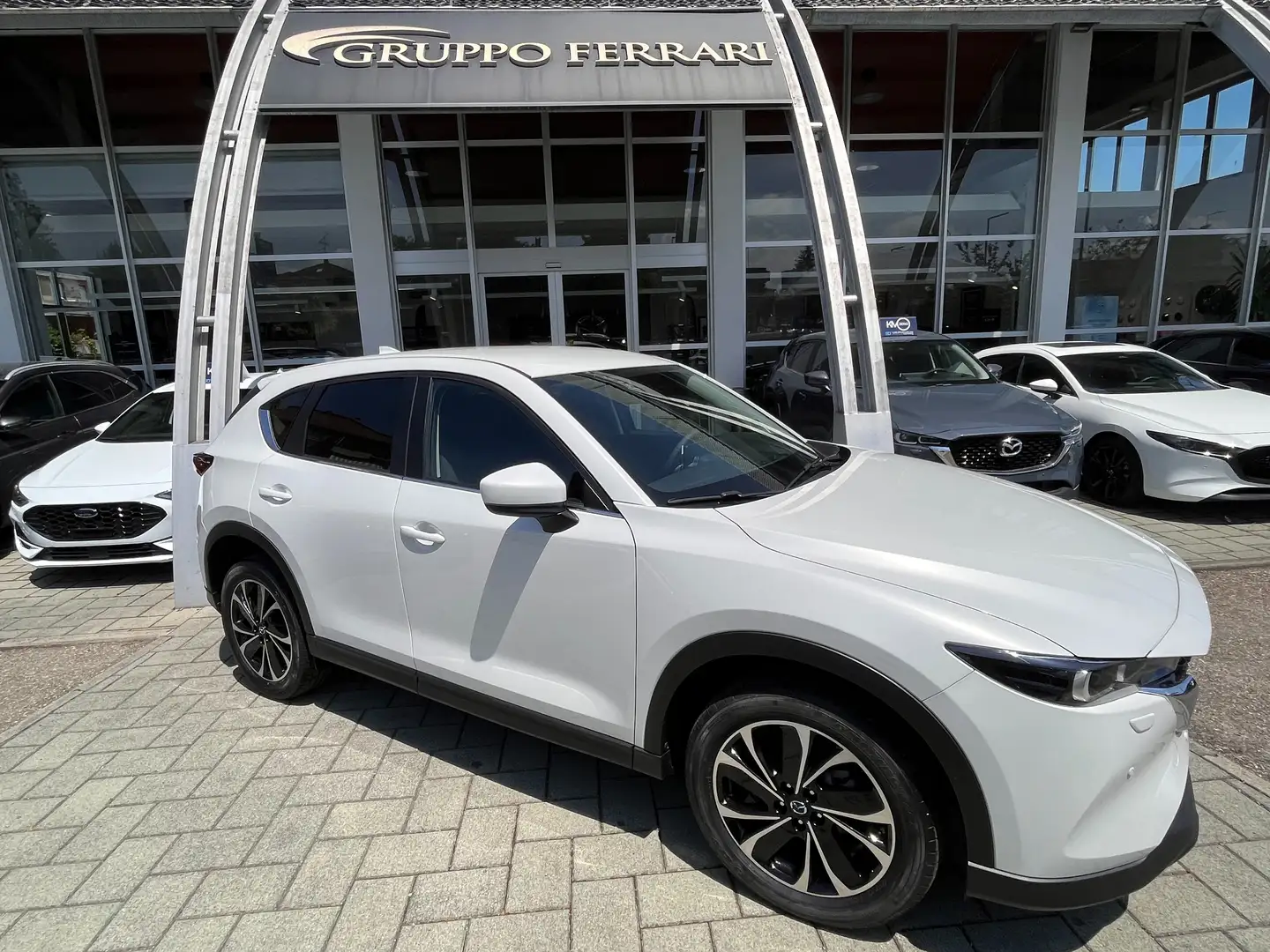 Mazda CX-5 CX-5 2.0 mhev Centre-Line 2wd 165cv IVA ESPOSTA Bianco - 2