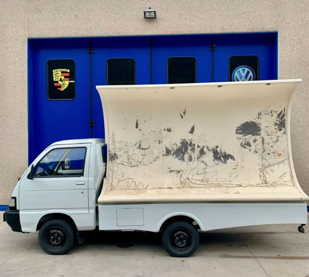 Piaggio Porter 1.3i 65CV 4x2 ALLESTIMENTO VELA PUBBLICITA Bianco - 2
