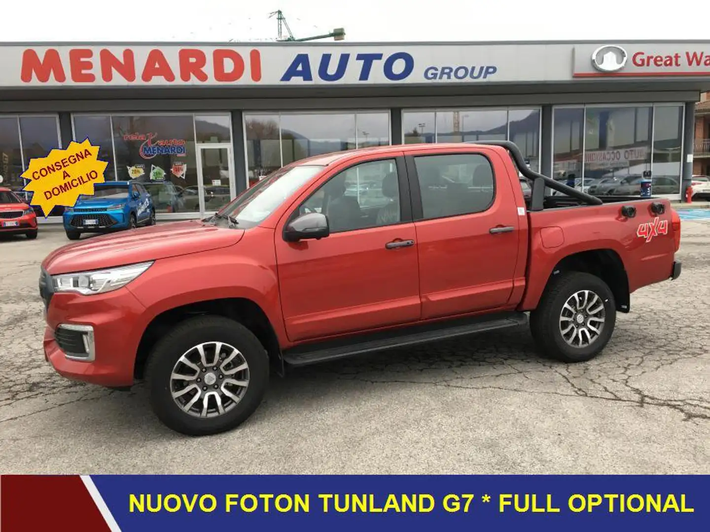 Foton Tunland G7 6 MT PRONTA CONSEGNA Rojo - 1