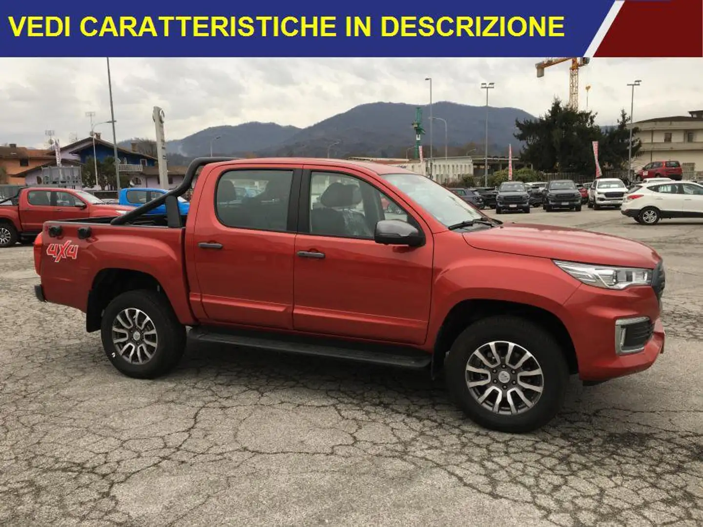 Foton Tunland G7 6 MT PRONTA CONSEGNA Rojo - 2
