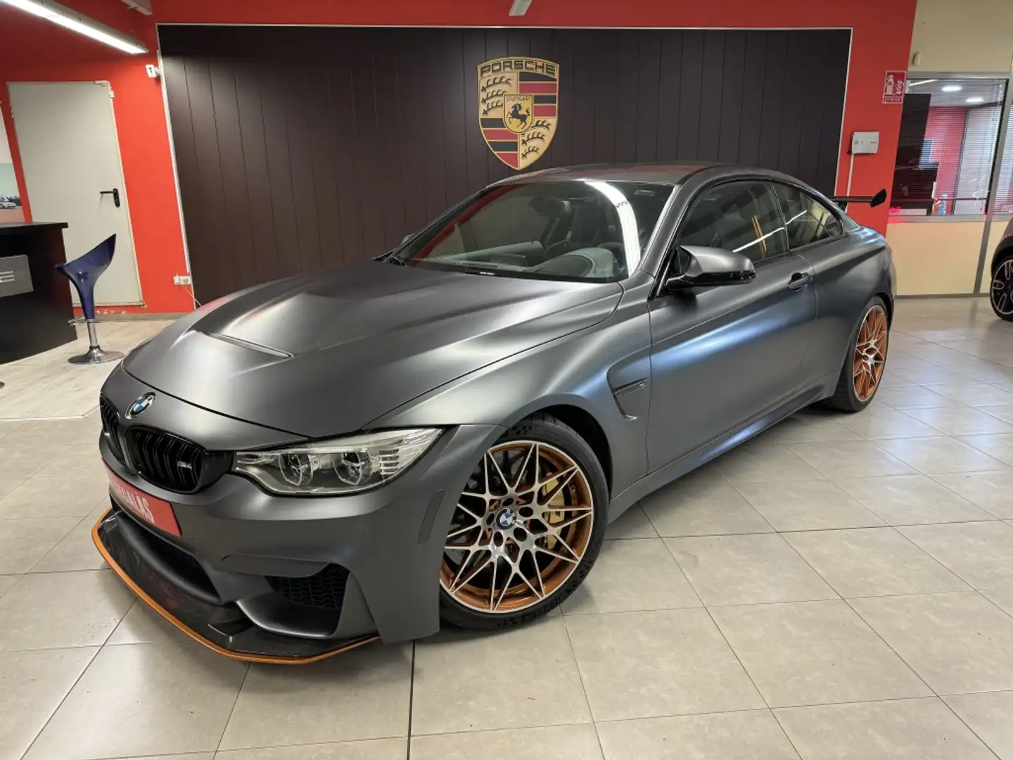 BMW M4 M4A GTS Gri - 1