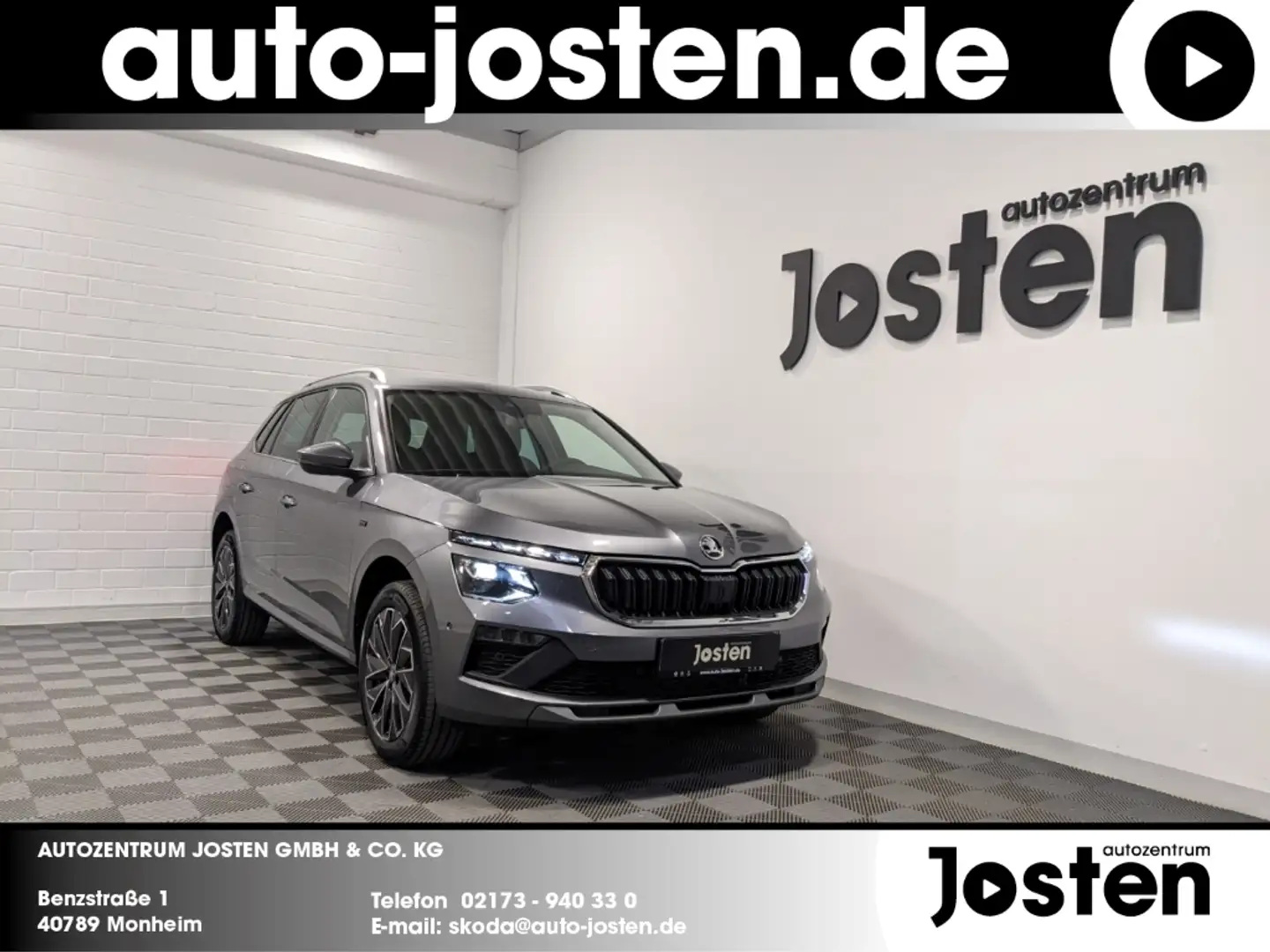 Skoda Kamiq Tour 1.0TSI Matrix-LED AHK Fahrass.+ DigitalCockpi Grijs - 1