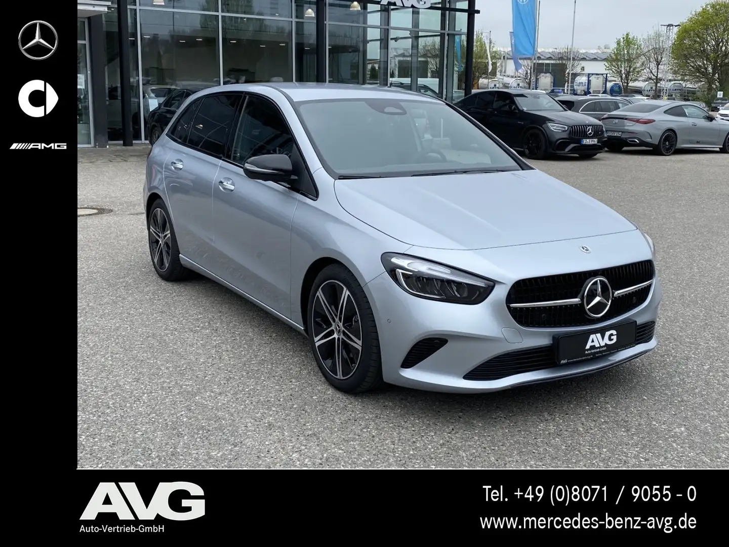 Mercedes-Benz B 180 B 180 Progressive Distronic AHK Key Komfort 360° Silber - 2