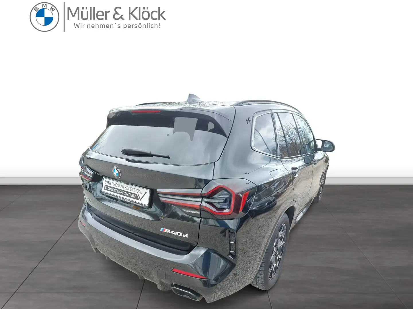 BMW X3 M 40d Head-Up HK HiFi DAB WLAN Standhzg. AHK Schwarz - 2