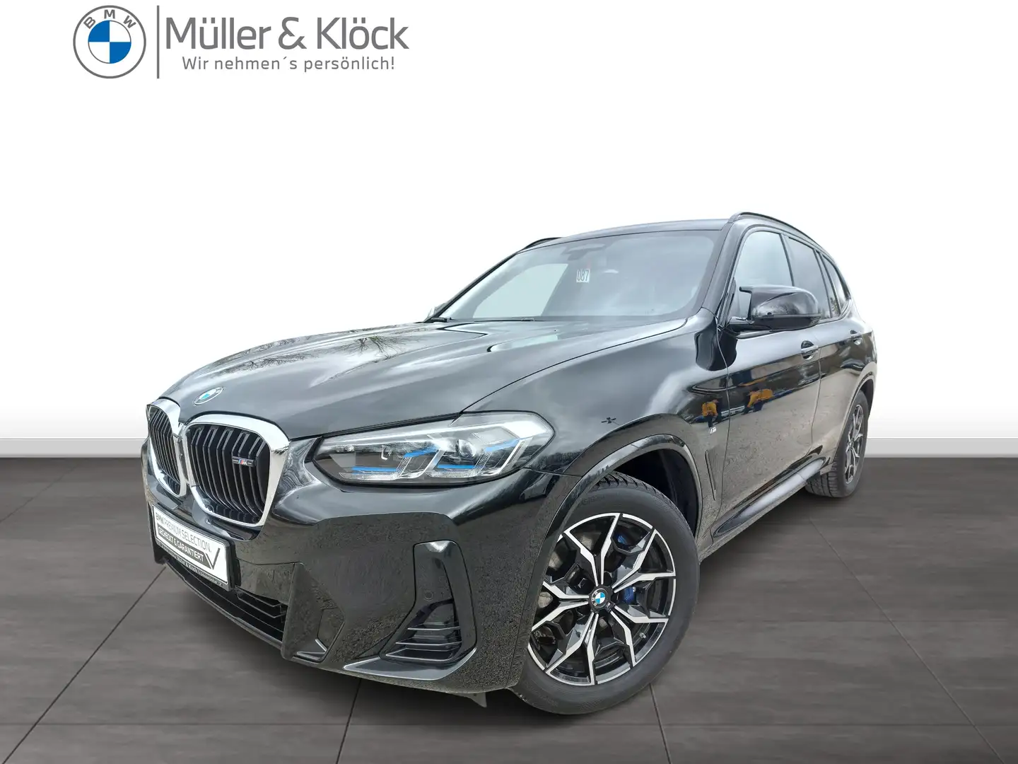 BMW X3 M 40d Head-Up HK HiFi DAB WLAN Standhzg. AHK Schwarz - 1