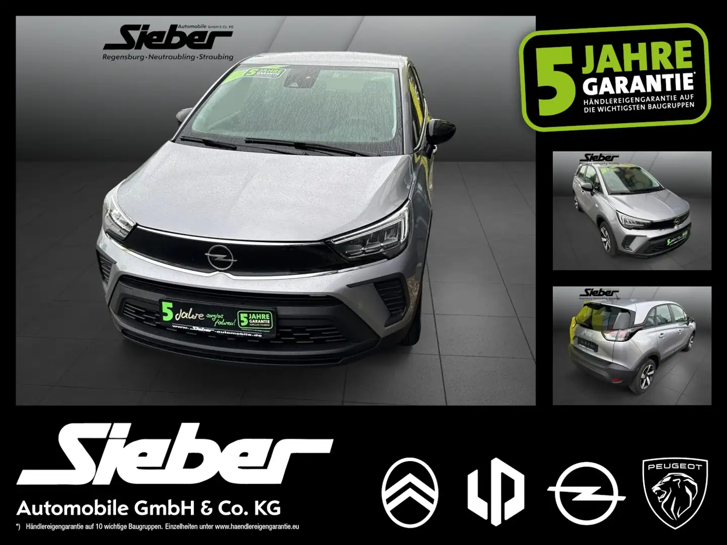 Opel Crossland 1.2 Turbo Edition **Sitzheizung** Grau - 1