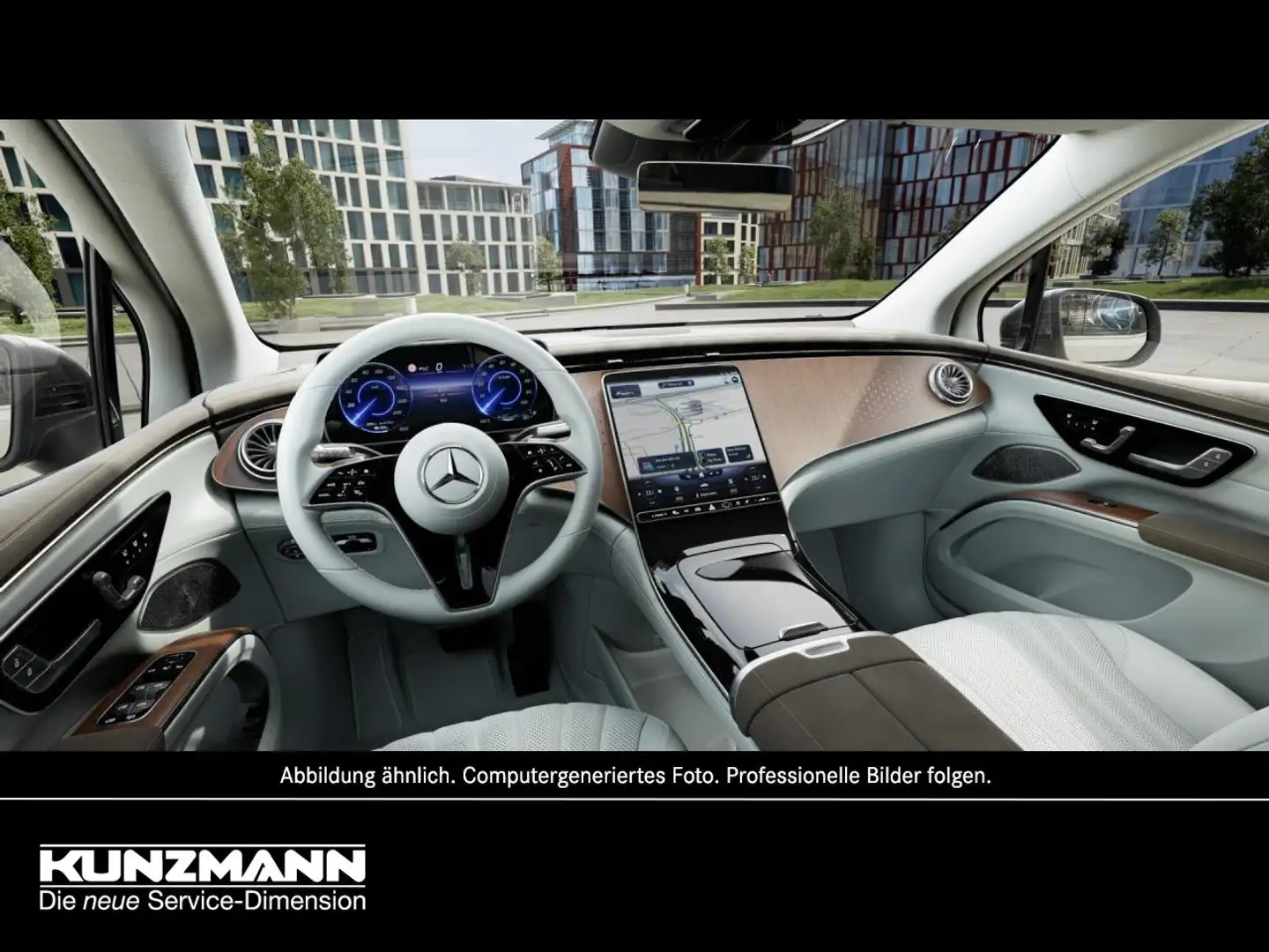 Mercedes-Benz EQS SUV EQS 450+ SUV Electric Art Panorama SHZ-Fond AHK Grau - 2