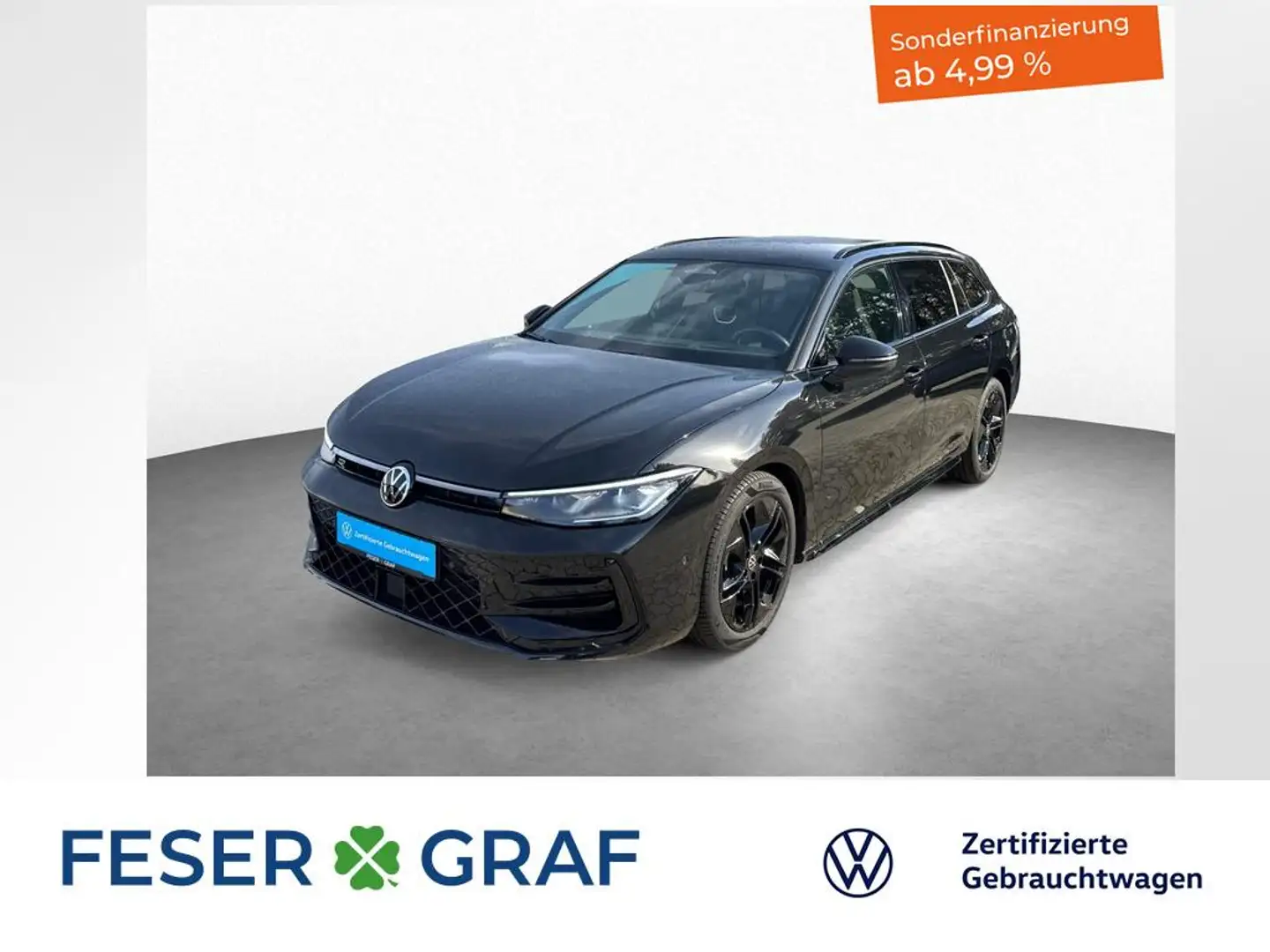 Volkswagen Passat Variant R-Line 2.0 TDI KAMERA MASSAGE HUD KESSY Schwarz - 1