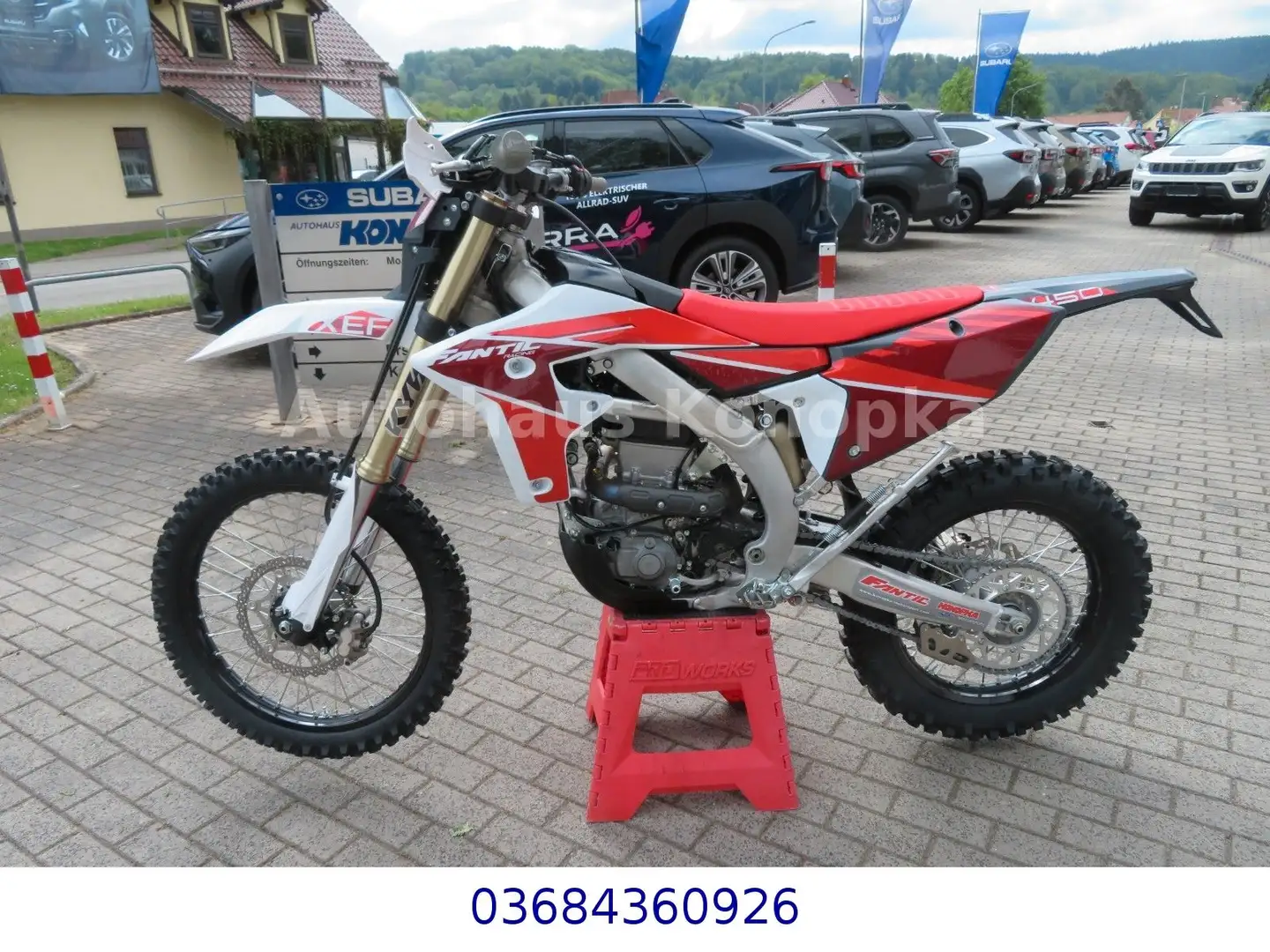 Fantic XEF 450 MY 2025 Finanzierung möglich 4,99%WR Червоний - 2