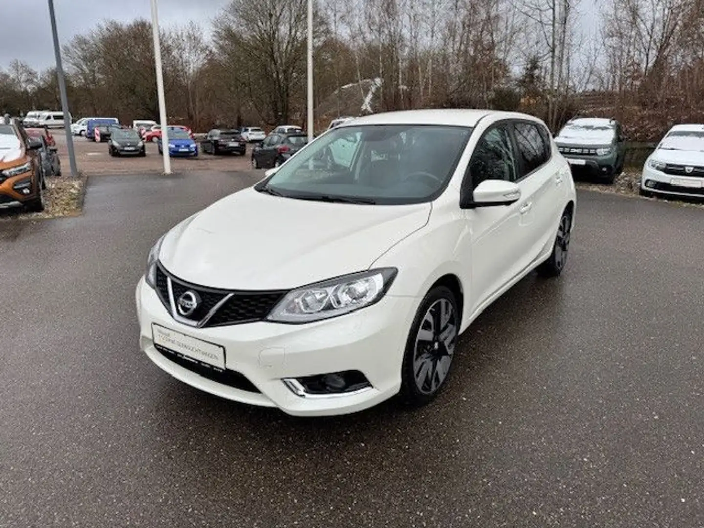 Nissan Pulsar Tekna, Klimaauto 360° Kamera, Navi Weiß - 2