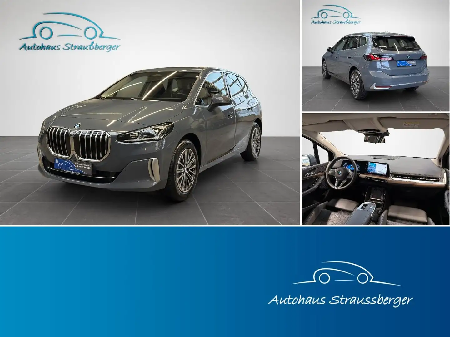 BMW 220 Luxury Line AHK Memory LED Šedá - 1
