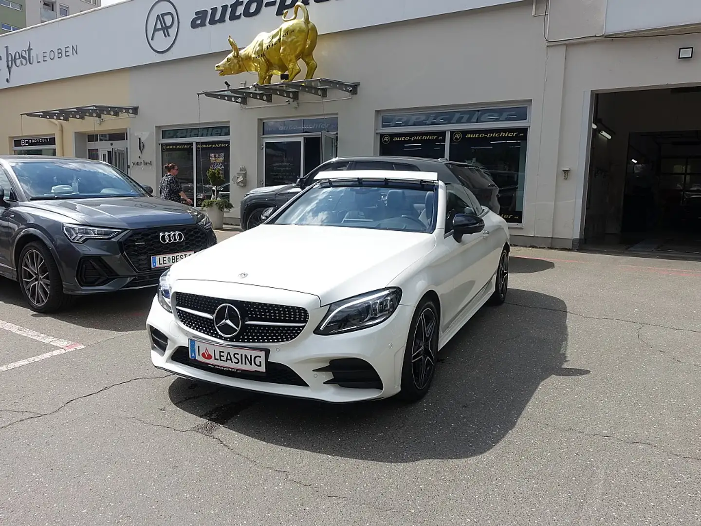 Mercedes-Benz C 220 d Cabrio Aut. AMG Line, AMG Styling unm... Bianco - 1