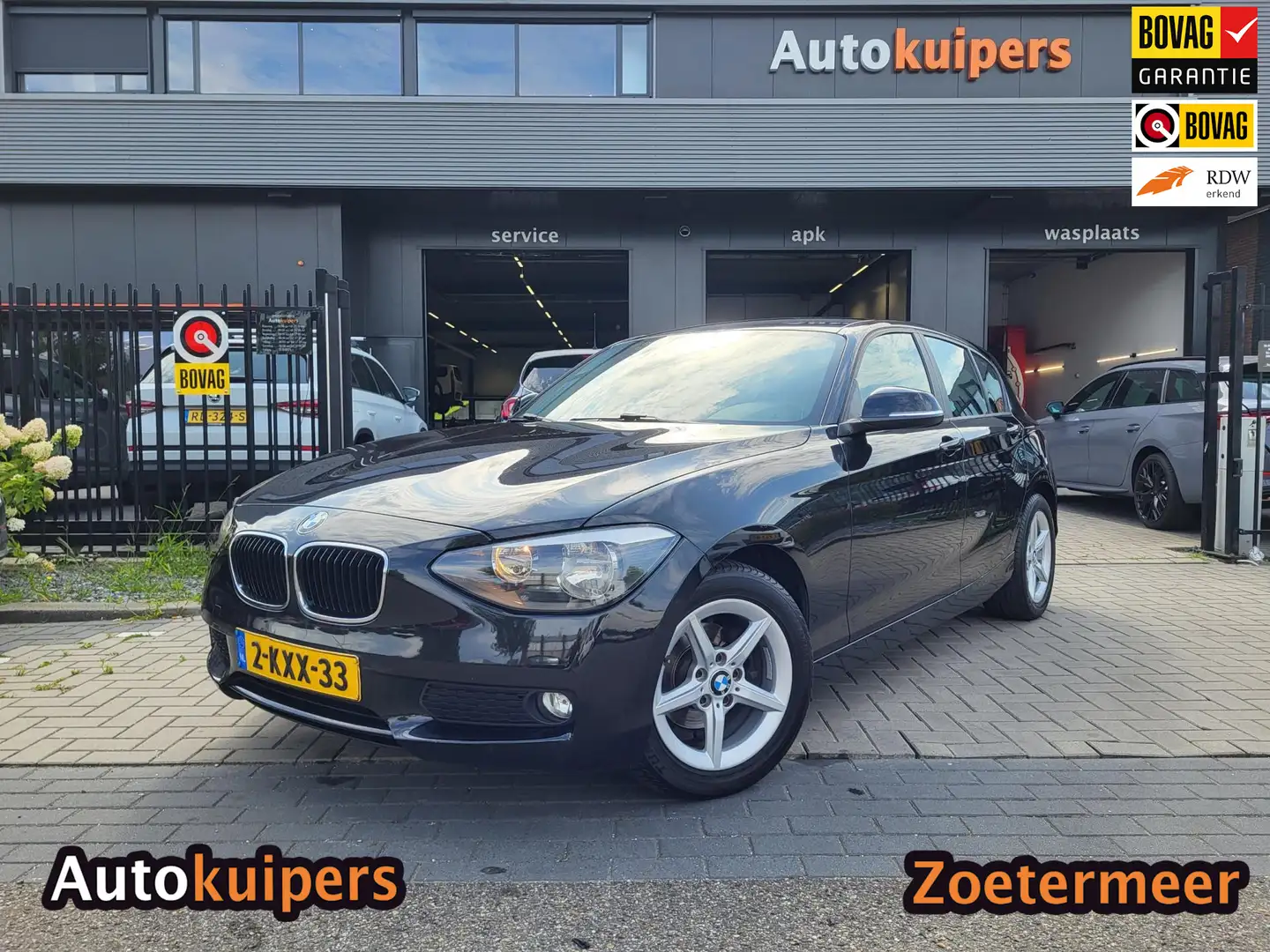 BMW 114 1-serie 114i EDE | Met o.a. navigatie, cruise cont Zwart - 1