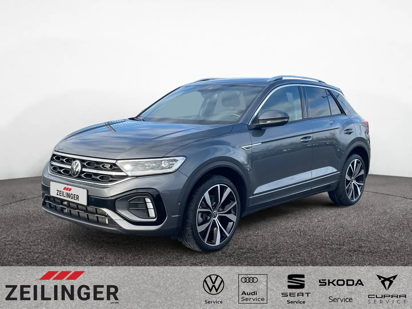Volkswagen T-Roc R-Line 4Motion TSI DSG|PANO|19"|LED+|R-CAM Grau - 1