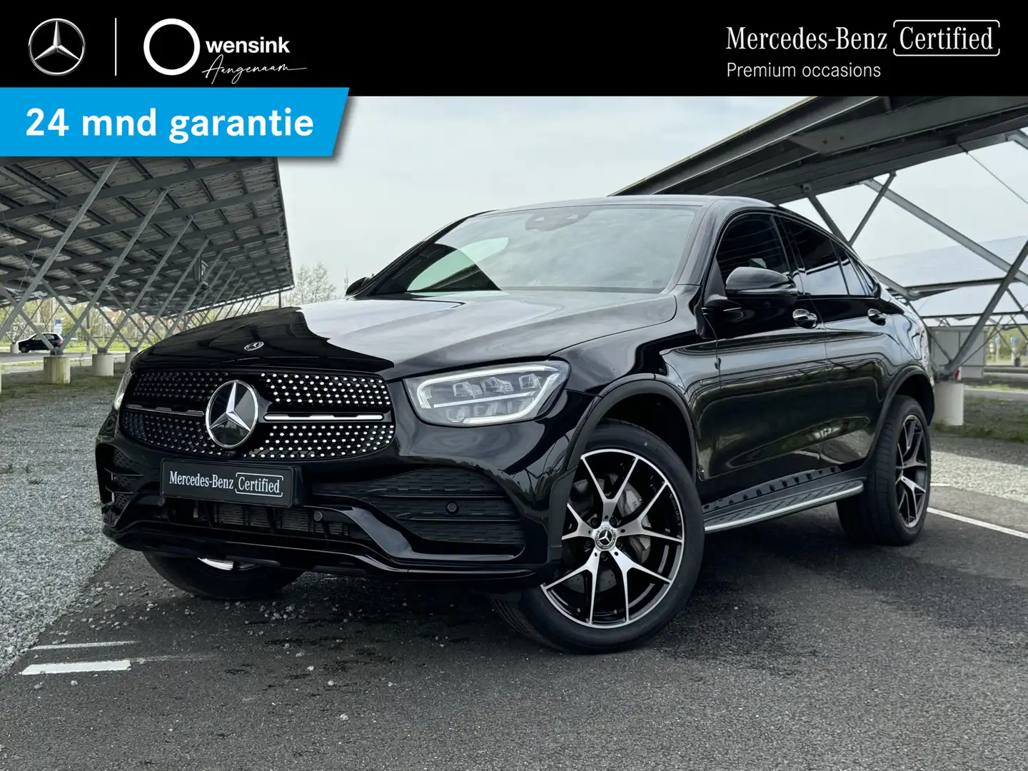 Mercedes-Benz GLC 300 Coupé 300e 4MATIC Premium AMG | Trekhaak |  Burmes Black - 1