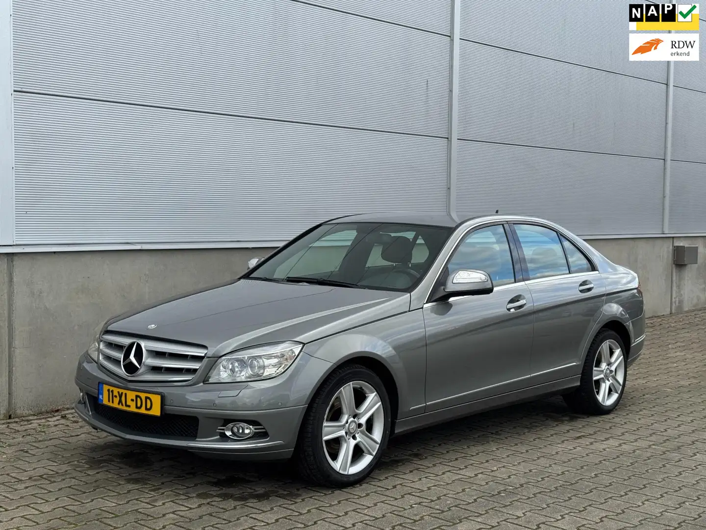 Mercedes-Benz C 280 Avantg CLIMA|NAVI|CRUISE|LEER|NAP| Grijs - 1