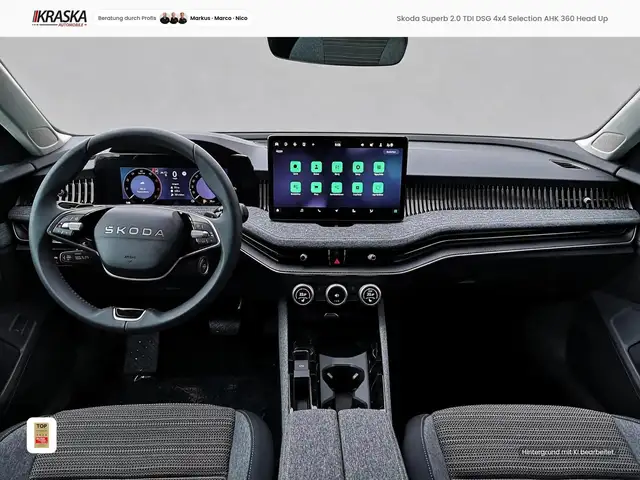Skoda Superb view 3