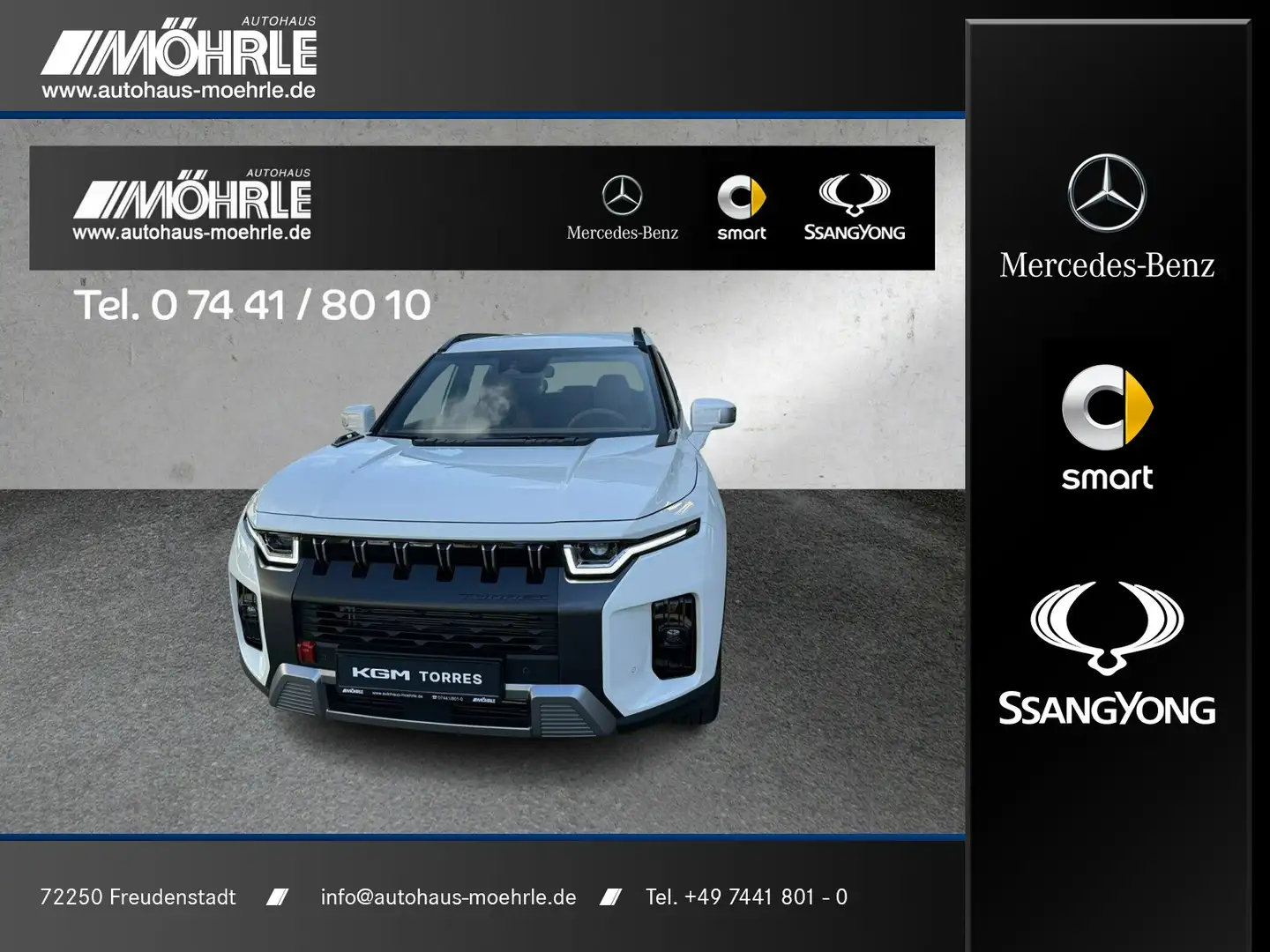 SsangYong Torres Torres 1.5 2WD Forest Edition LED Sitzbelüftung Blanc - 1