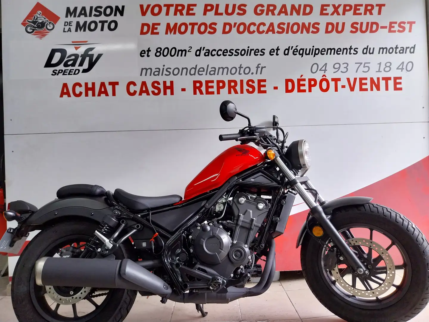 Honda CMX 500 Roşu - 1