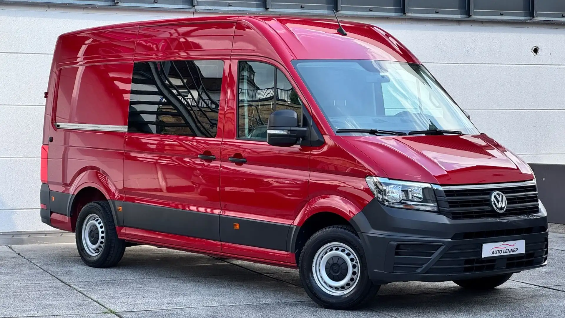 Volkswagen Crafter L2 H2*Mittellang Hochdach*Kamera*Klima* Rot - 1