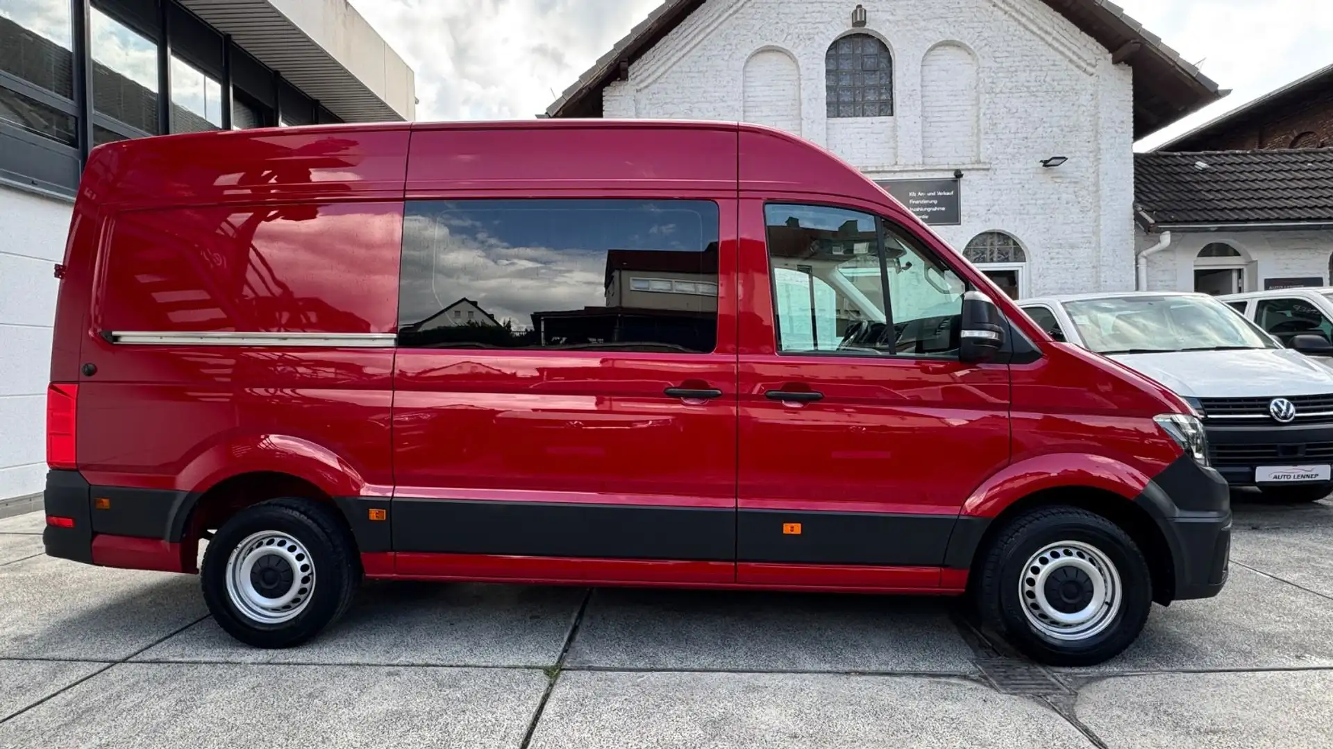 Volkswagen Crafter L2 H2*Mittellang Hochdach*Kamera*Klima* Rot - 2