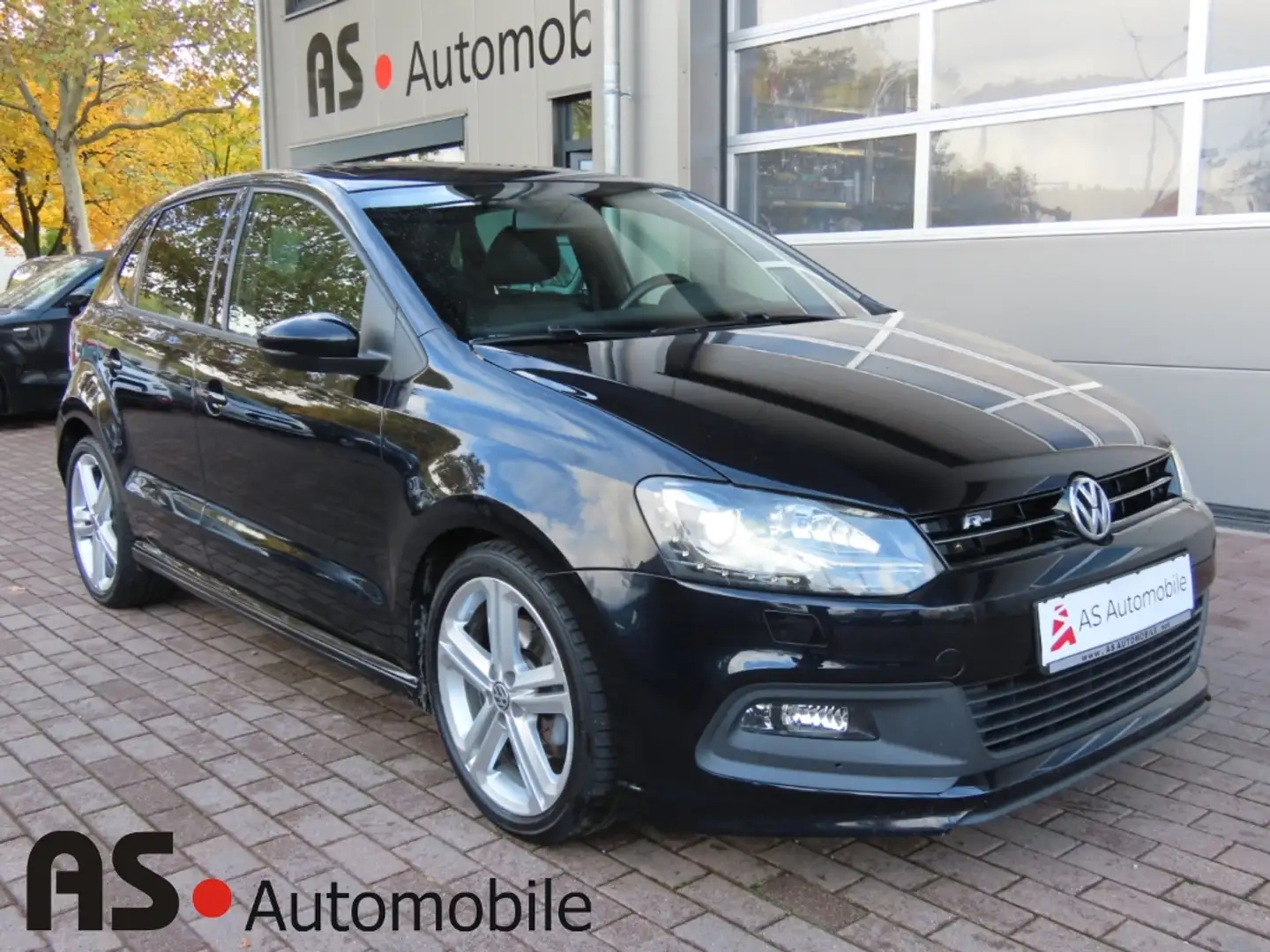Volkswagen Polo V Highline R-Line 1.Hd*Bi-Xen*SHZ*Panorama Schwarz - 1