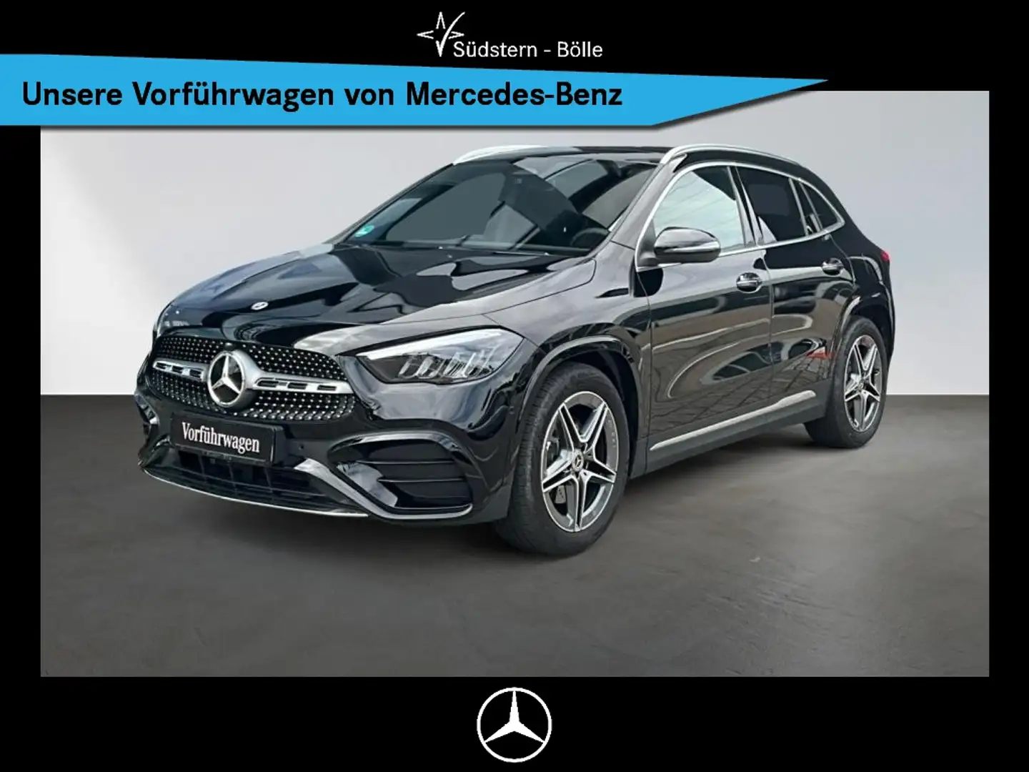 Mercedes-Benz GLA 200 d +AMG+SHZ+AMBIENTE+PANO-DACH+KAMERA+PDC Noir - 1