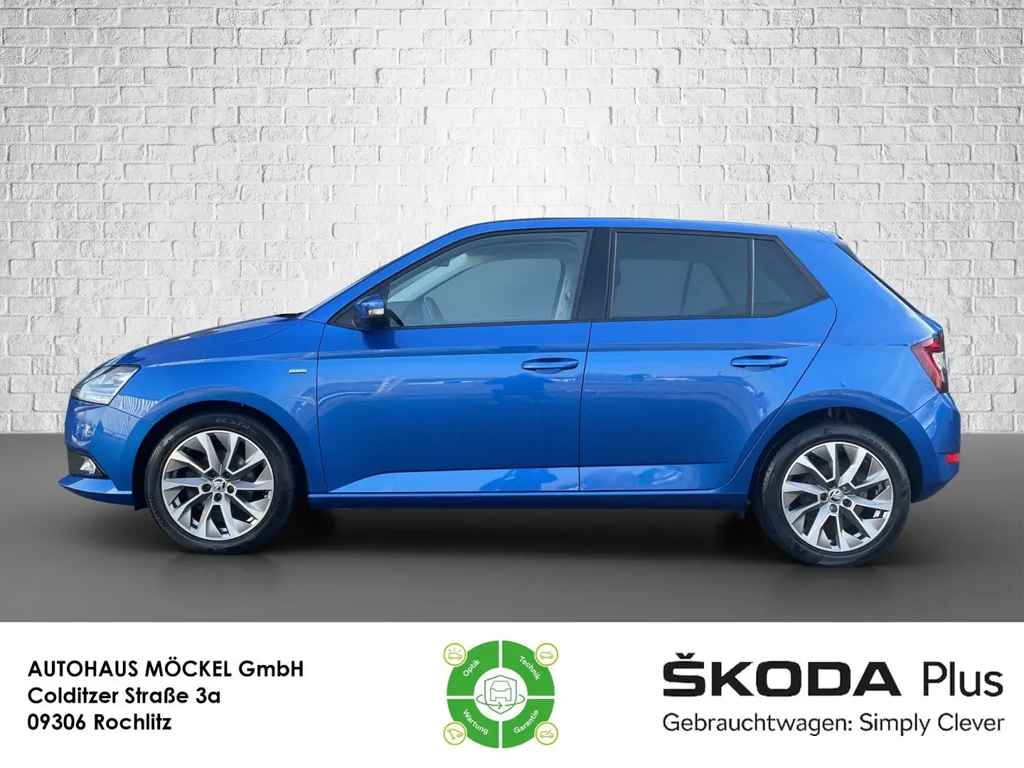 Skoda Fabia 1.0 TSI 70 kW Clever Best of /Navi/ACC/PDC Blau - 2