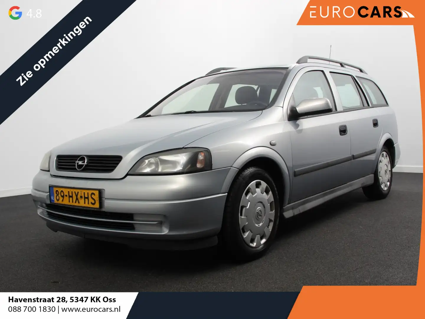 Opel Astra Wagon 1.6 Edition LEES OPMERKINGEN! Airco | Radio Grau - 1