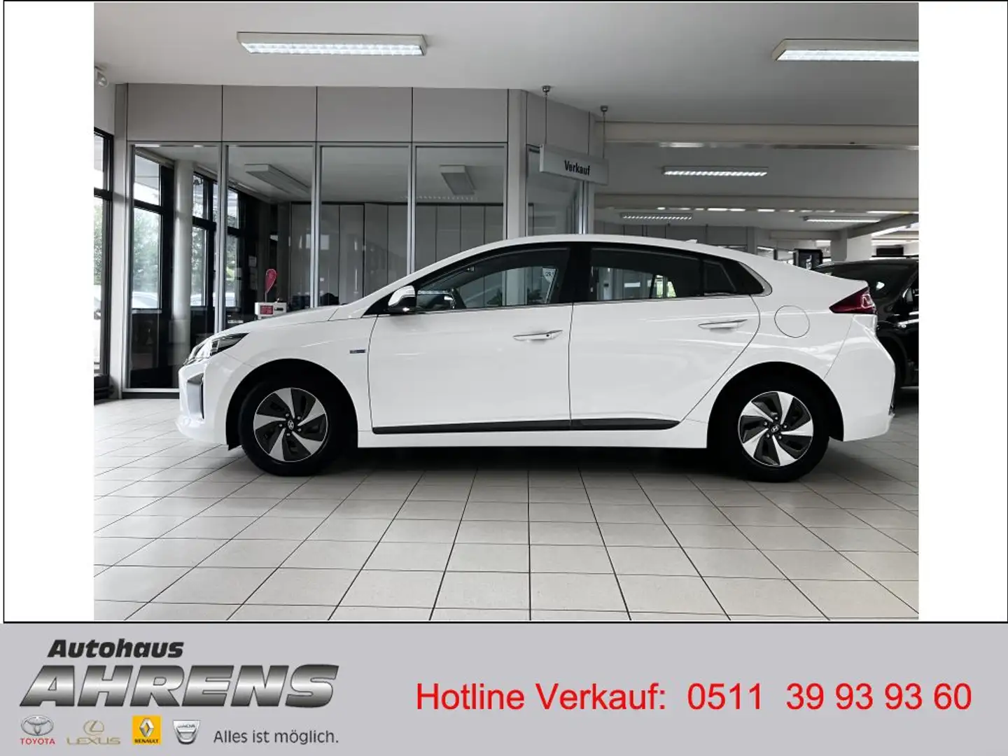 Hyundai IONIQ Style Allwetter Navi Klimaauto Einparkhilfe Sitzhe Beyaz - 2