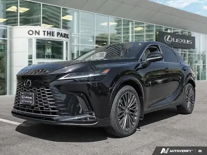Black 2026 Lexus RX SUV / Crossover 8-Speed Automatic