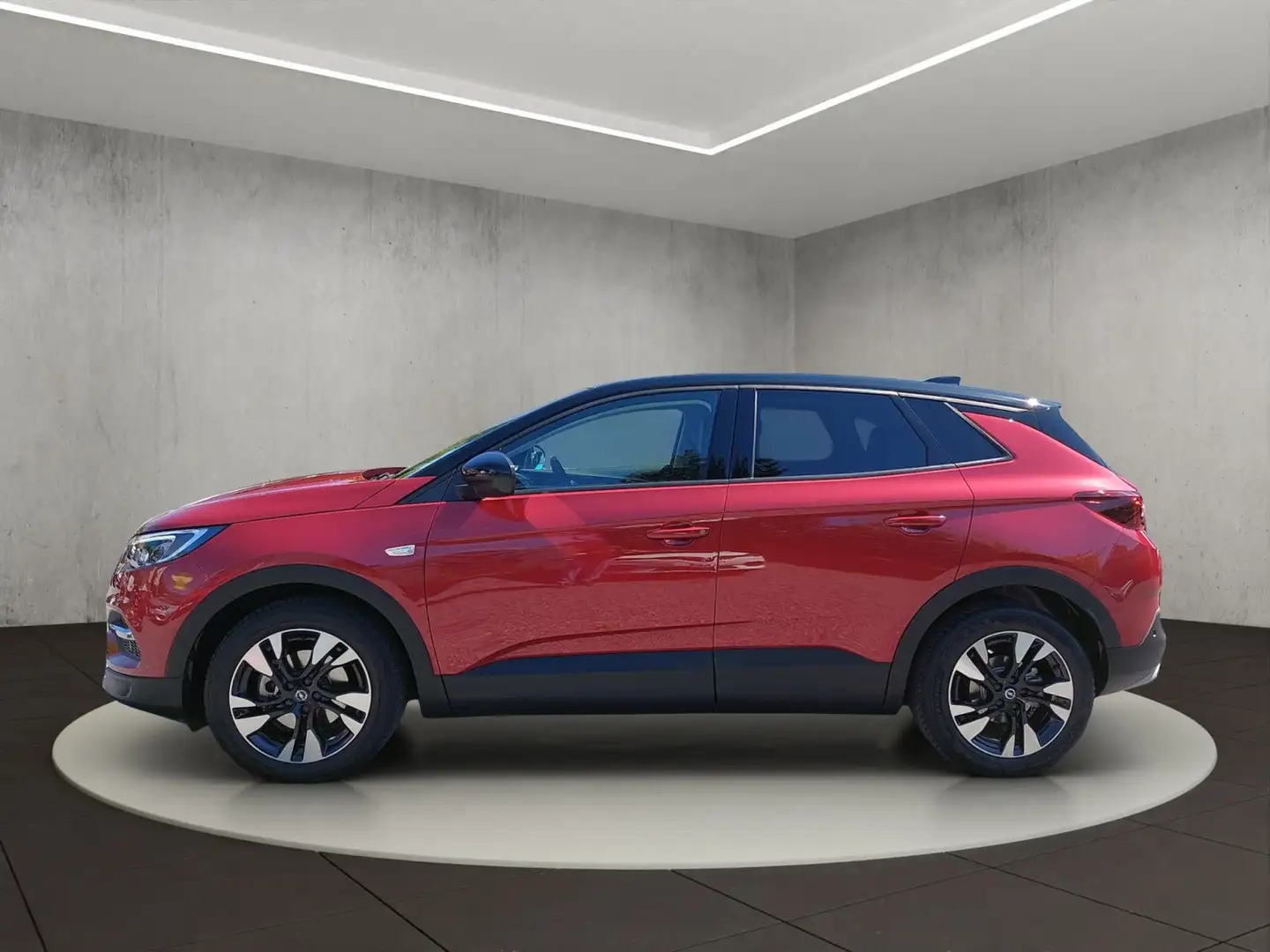 Opel Grandland X Elegance 1.2 Direct Injection Turbo Rood - 2
