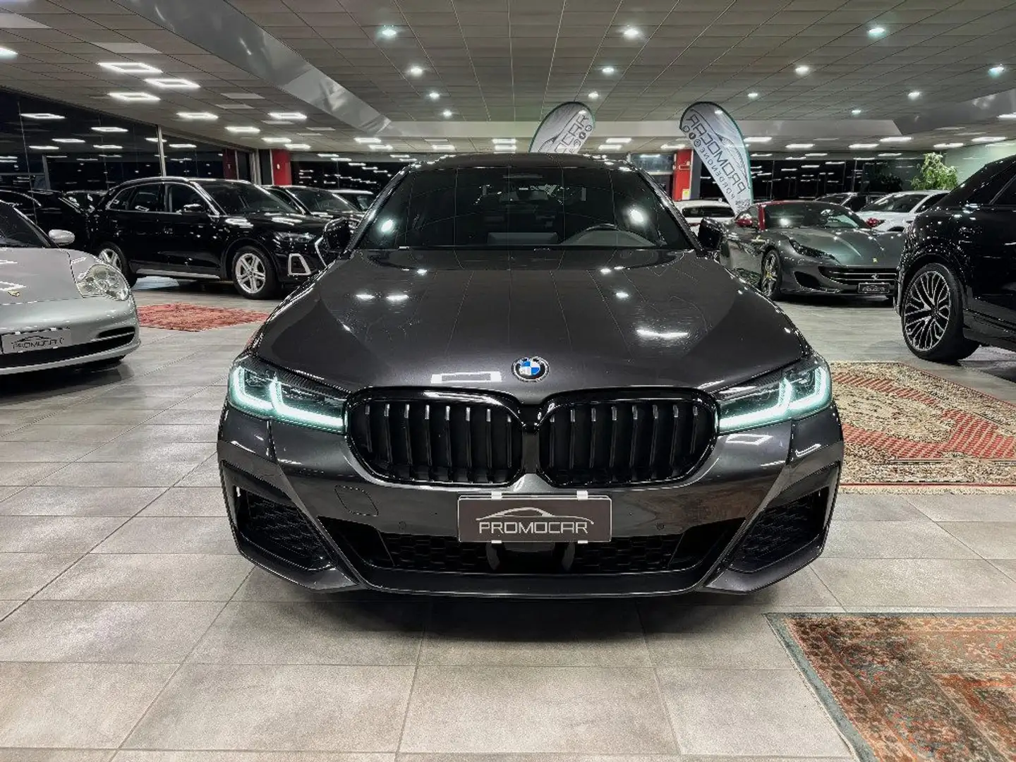 BMW 530 d BERLINA 48V Msport *UNIPROP*TAGLIANDI BMW*TETTO* Grigio - 2