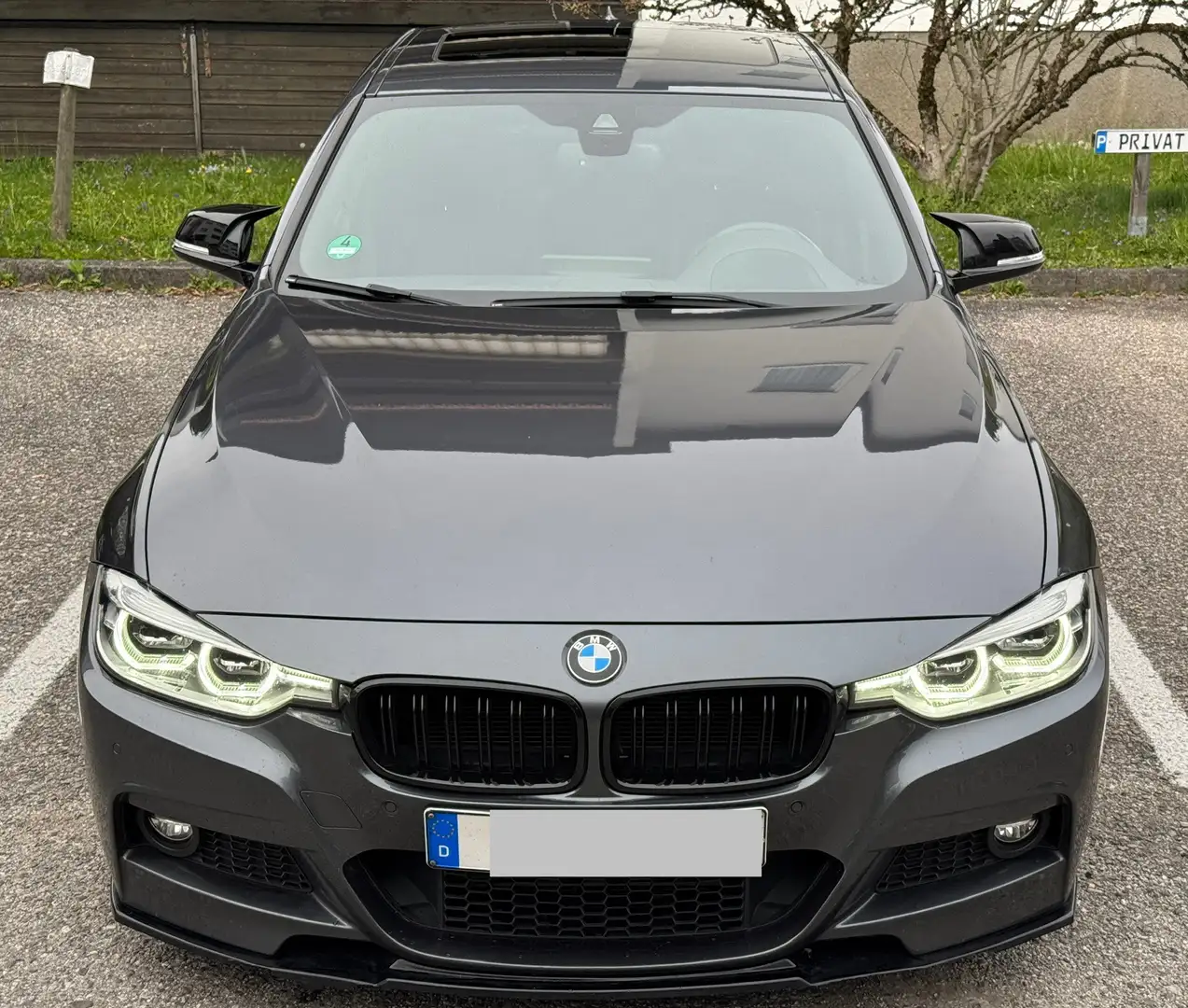 BMW 330 330d M Sport Paket Automatik LCI 20Zoll Volleder Gris - 2